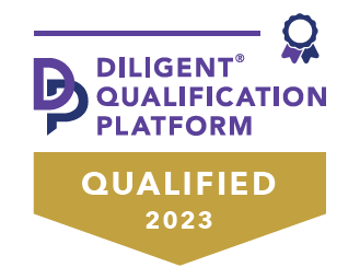 Diligent Qualified Badge Diligent Qualified Badge
